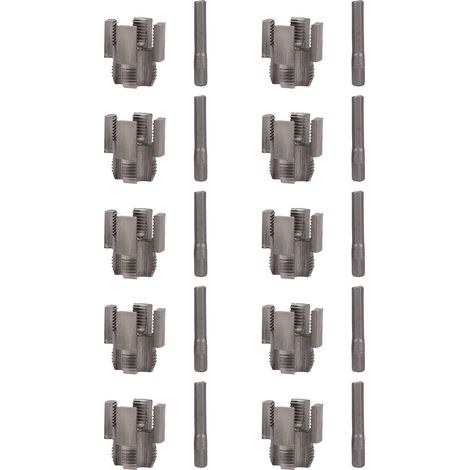 Outil de filetage interne/externe 10 pièces 3/4 pouce DN20 intégré pour tuyaux PPR PVC MPP (1/5)