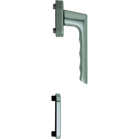 HOPPE® Fenstertürgriff-Halbgarnitur Brest 0739/U26/49PNS, innen, Aluminium, 11813234 (1/2)