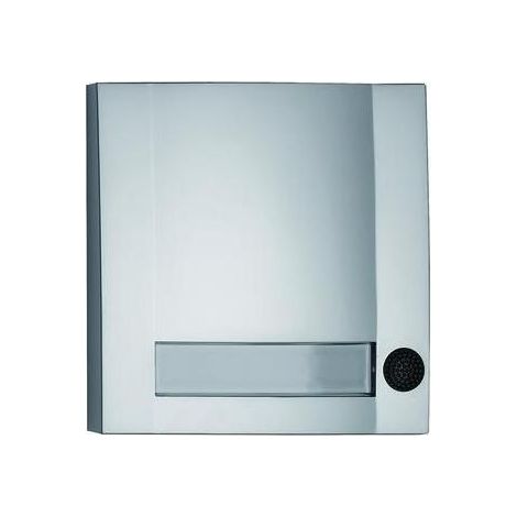 Grothe Klingeltaster 1fach 90x90x18,5mm, sil/sw DOMOLUX SIM/SW (1/5)