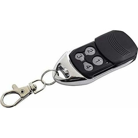 Télécommande pour obturateur 433 MHz – Compatible Somfy Keytis 2/4 RTS, Keygo, Telis – Contrôle jusqu'à 4 canaux – Pile alcaline 12V (1/3)