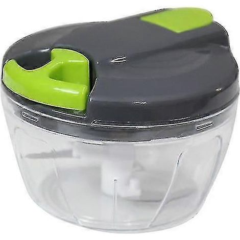 Hachoir manuel, robot culinaire, coupe-légumes, coupe-viande, coupe-fruits, râpe, hachoir à ail et à oignons, ustensiles de cuisine (1/4)