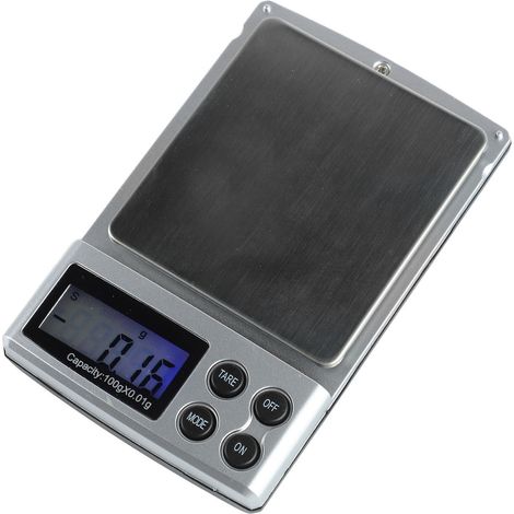 Balance de poche numérique précise 100g/0.01g mini balance grammes pour cuisine épices or bijoux (1/5)