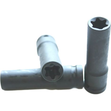Douille hexagonal Impact E18, 1/2 pouce, Chrome Molybdène
