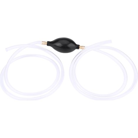 Pompe à siphon manuelle d'amorçage pour carburant (essence, diesel, liquide, eau) - Tuyau de transfert (1/5)
