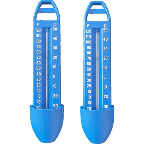 2 Thermomètre de piscine jauge de température de Spa flotteur de température de piscine compteur de température de piscine flottant (1/5)
