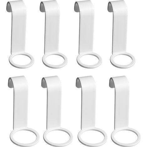 Gancio portabottiglie creativo, multifunzionale e robusto, ideale anche come organizer per shampoo in bagno e in cucina. (1/5)