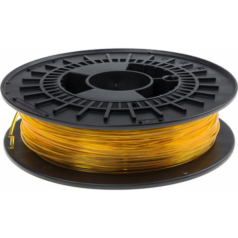 Filament pour imprimante 3D RS PRO, PET-G, Ø 2.85mm, Jaune translucide, 500g, FDM ( Prix pour 1 ) (1/2)
