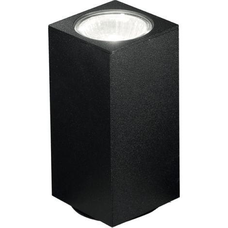 Lampada faretto da interno 6x12 cm moderna Nero - ALOA 1 luce GU10 (1/4)
