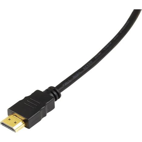 Gold HDMI Kabel HQ 1,8 m Schwarz