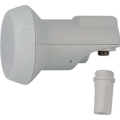 LNB universel - SEDEA - Tête LNB single - Réception bande KU - Compatible Astra et HotBird - Protection capuchon
