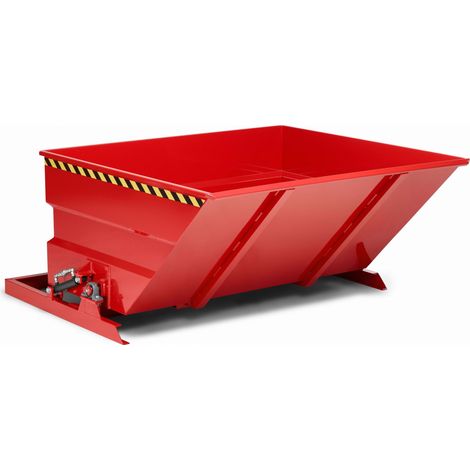 RR Industrietechnik Großraumkipper Typ RGK-500 2220x2380x1545mm 5000dm³ RAL 3000 Feuerrot