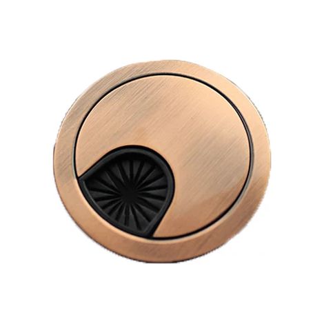 (Ensemble de 4 pièces, 50 mm) Cache-câbles de bureau, organiseur de câbles, accessoires pour meubles