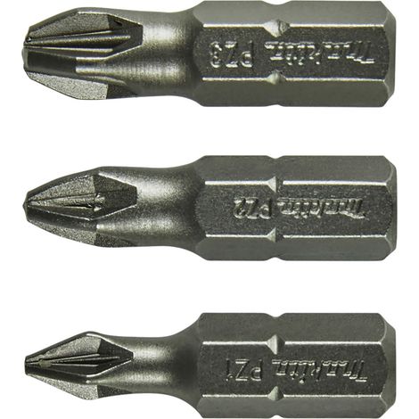 Makita Juego de puntas PZ 25 mm 3 piezas - B-24527 (1/5)