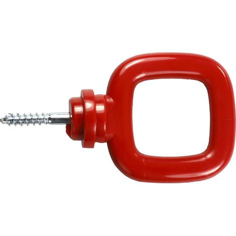 Crochet ferme a vis PA Rouge - 1822511 (1/3)