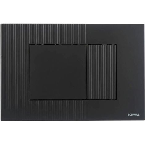 FLUIDMASTER Placca Metis nero opaco codice prod: P41-0190-0253 (1/2)
