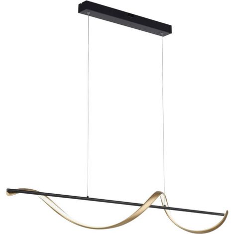 Lampe suspendue ondulée Q-Swing anthracite - 2385-13 (1/3)