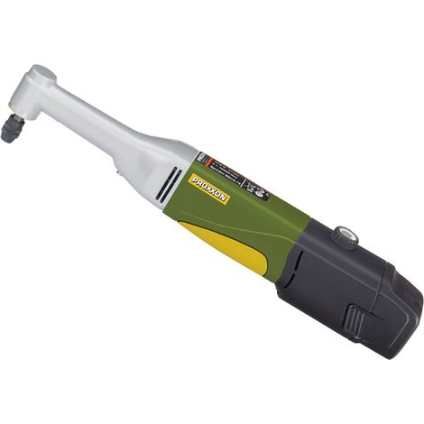 Proxxon – Perceuse d'angle sans fil 10,8V – Avec 2 batteries 2,5Ah et chargeur – Moteur Brushless – Pour bois dur et béton armé – 29805 (1/4)