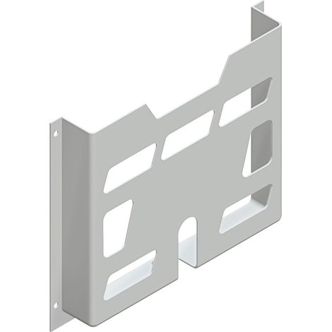 Funda para documentos A4, gris, plástico, 230x247x23 mm NSYDPA4