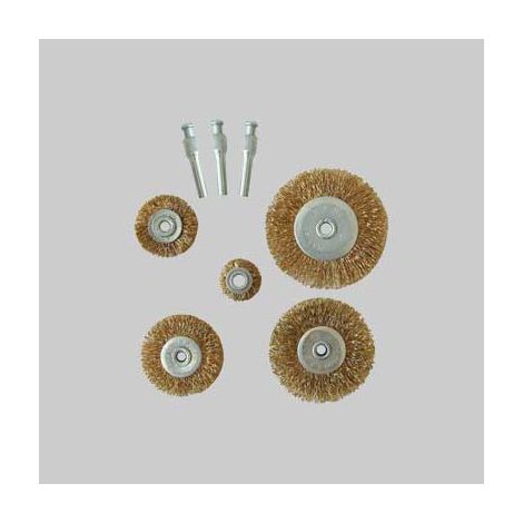 Kit 5 spazzole ideal star 5 pezzi