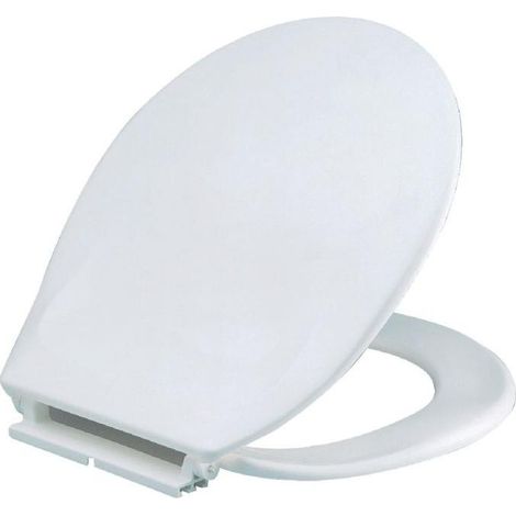 Tapa de inodoro doble Monaco Blanco con film protector (1/2)