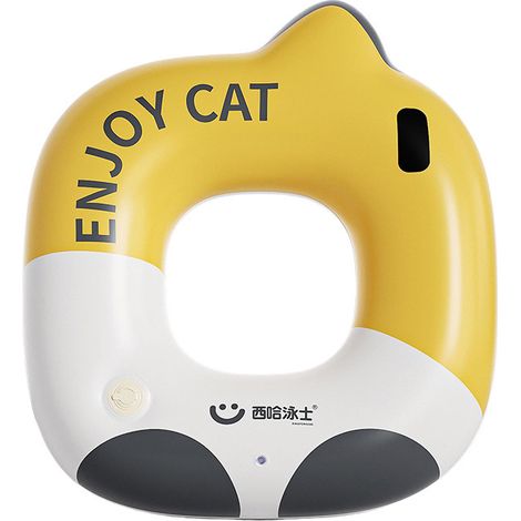 80-cm-Schwimmring für Kinder und Erwachsene – Aufblasbarer PVC-Schwimmring mit Schaumstoffpolsterung, ideal zum Schwimmen, Wasserspielen und zur Wassersicherheit