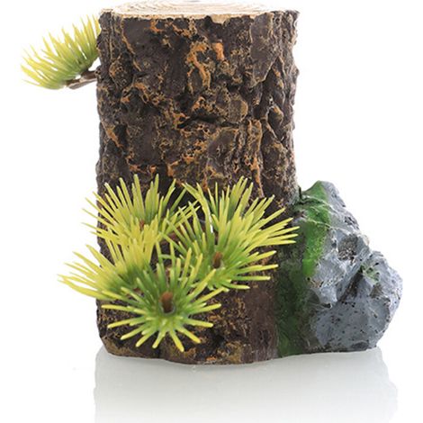 Planta artificial con forma de tocón para acuarios - GS1933 9 (1/2)