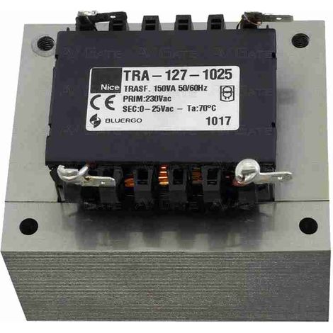 NICE TRA127.1025 Trasformatore 230V 25V 150Va ROBUS 600 RB600 Ricambio (1/3)