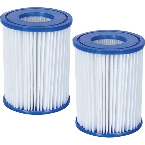 Packung mit 2 Bestway-Filterpatronen für Schwimmbadfilter  dacron I