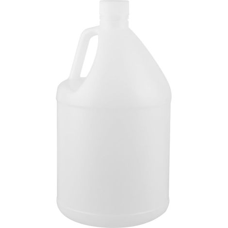 Lot de 2 Bouteilles en Plastique Hdpe Alimentaire 3,8l Couvercles Inviolables, Réservoirs Recyclables pour Huile et Liquide, Bouteilles Vides Pratiques pour Usage Garage (1/5)