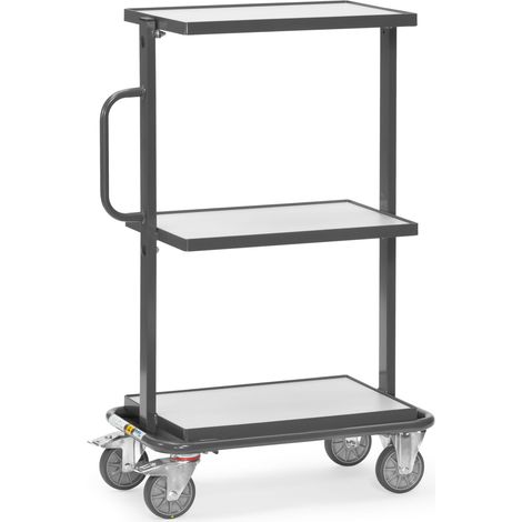 Fetra ESD-Beistellwagen mit Bodenplatten
