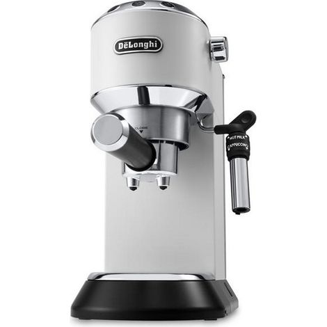 Cafetière Expresso - DELONGHI - EC695W - Blanc - Compatible Dosettes ESE - Ultra compact (1/4)