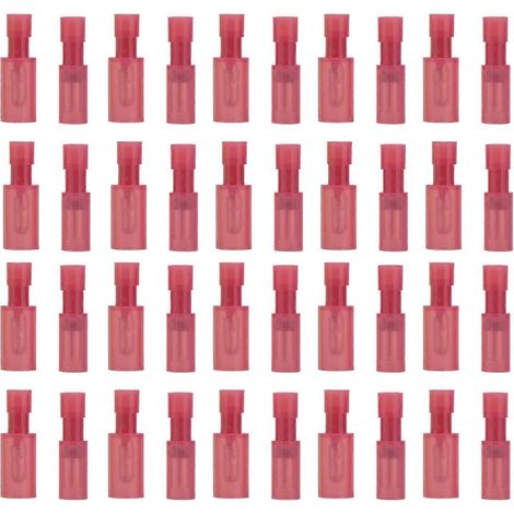 Nylon-Kugelstecker, männlich und weiblich, vollisolierte Stoßstecker-Schnellanschlussklemmen (0,5