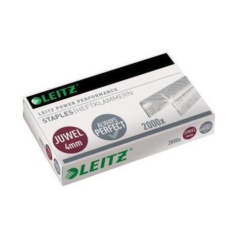 Heftklammer Juwel 4 mm Heftzange Juwel Juwel 2000 Metall verzinkt 2.000 St./Pack. (1/3)