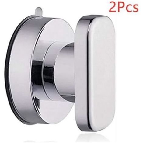 pair Ventouse - Forte - Miroir en Verre - 2Pcs - Anneau de Verrouillage - Salle de Bains (1/4)