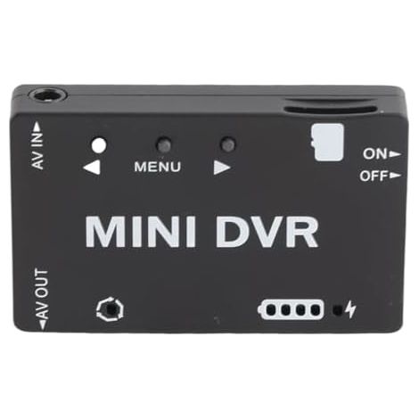 Moniteur FPV, Alliage D'aluminium avec Boîte de Stockage Mini Enregistreur Audio Mini DVR pour FPV (1/5)