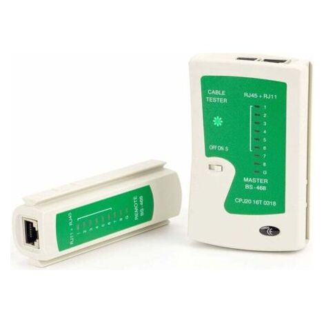 testeur de câble réseau pour câbles RJ45 et RJ11 (1/4)