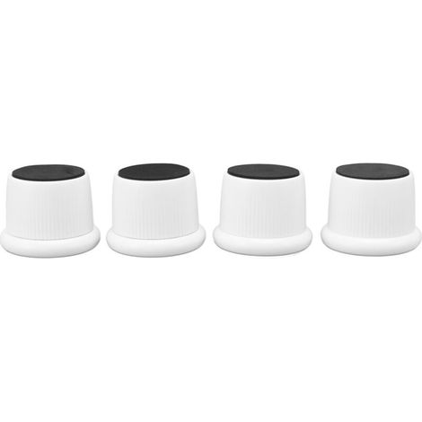 4pcs Adjustable Height Risers, Non-Slip Riser Pads for Sofa/Coffee Machine, Strong Sturdy ABS Material