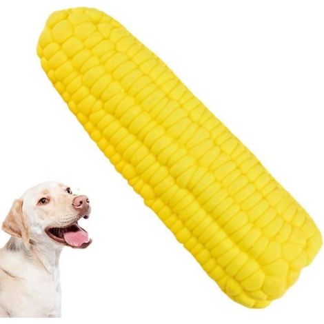2pcs，Jouets à mâcher en forme de maïs pour chiens, jouets à mâcher pour animaux de compagnie (1/4)