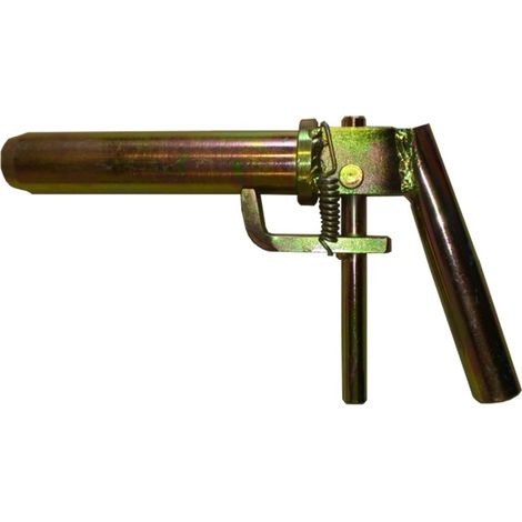 Einhand-Sicherungsbolzen Kupplungsbolzen 31x160 mm Zugmaulbolzen Anhängerbolzen