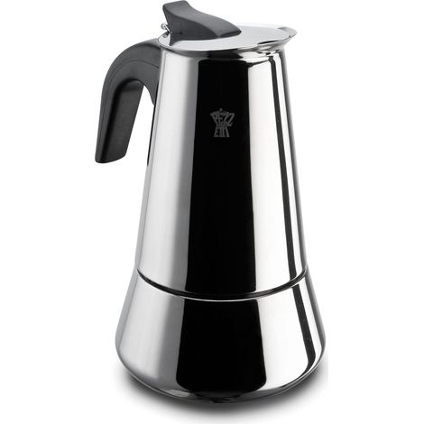 Quiselle Steelexpress caffettiera inox 6 tazze (1/2)