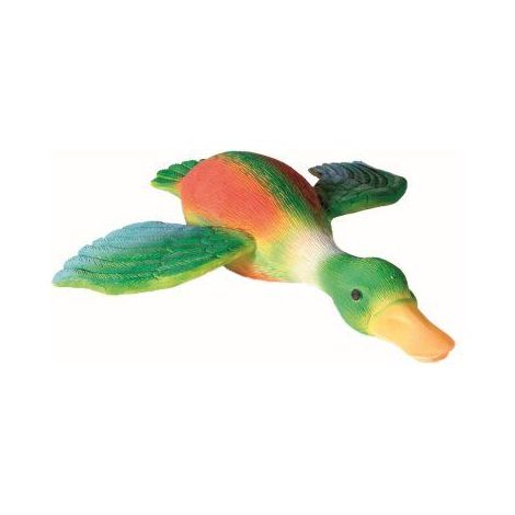Canard, son original, latex/fibre de polyester 30 cm