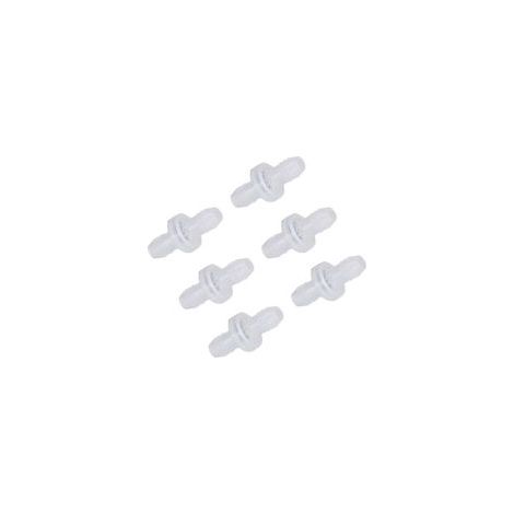 6 pièces clapet anti-retour en plastique anti-retour 1 voie en ligne pour liquide et gaz 3/8 pouces 10MM diamètre d'interface CDPV6 PP coque fluoroélastomère diaphragme (1/5)