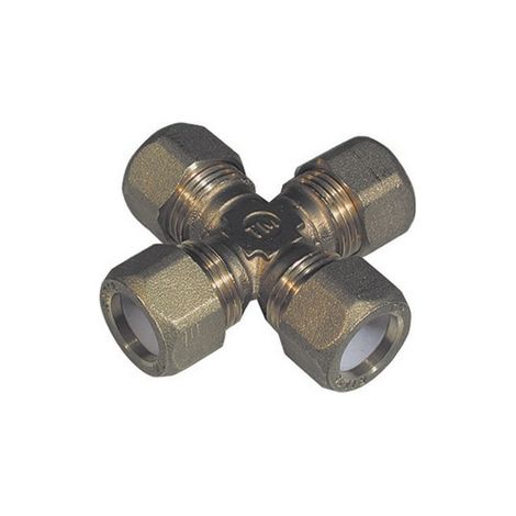 CROCE CON 4 DADI PER RAME CON OGIVA TEFLON TIEMME- 1/2 x 14- TIEMM- pezzi 1
