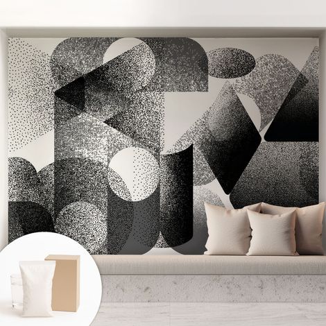 Carta Da Parati - Murale Alla Moda Decorazione - Camera Da Letto - Con Colla Gratuita Forme geometriche 208x146 cm (1/5)