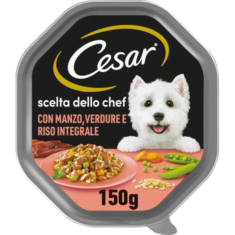 Cesar Scelta Dello Chef Manzo alla Griglia con Riso Integrale e Verdure - 14 Vaschette (1/5)
