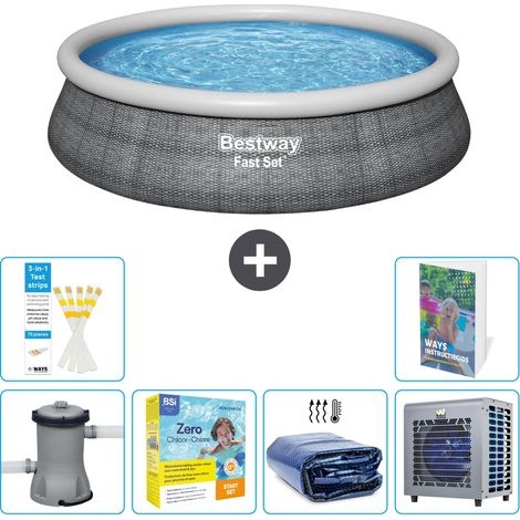 Bestway Piscina Bestway Fast Set Redonda - 457x84 cm - 7-piezas  S331 (1/5)