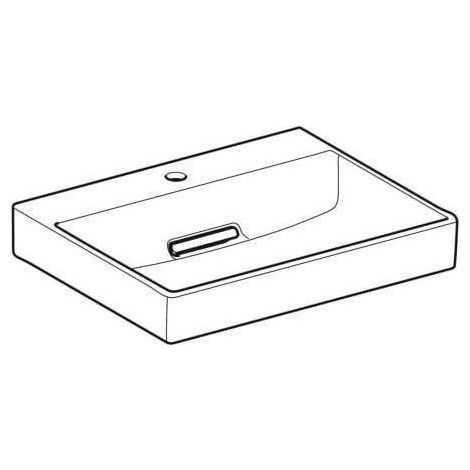 Geberit ONE Waschtisch Abgang horizontal, 60x14,2x48cm, (1/5)