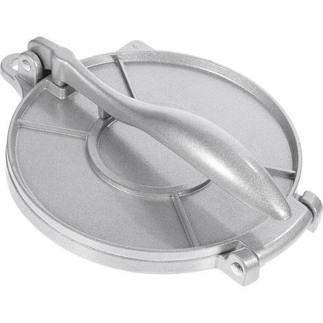 Presse-pâte Alliage Aluminium pour Tortillas et Galettes Presse Manuelle Résistante Outil de Cuisine Domestique pour Pâte de Maïs et Farine Facile à Utiliser (1/5)