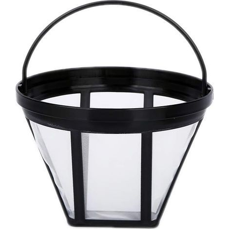 5er-Set permanente Nylon-Kaffeefilter für Kaffeemaschinen von Cuisinart, Oster, Krups und andere Marken (1/5)