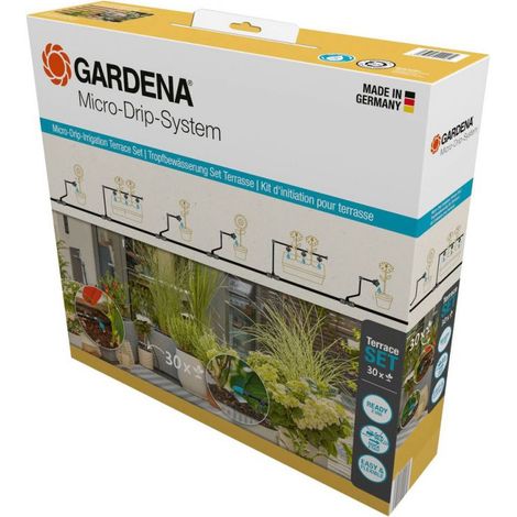 GARDENA 13400-32 Micro-Drip-System Start Set für Terrassen - Aktion (1/3)